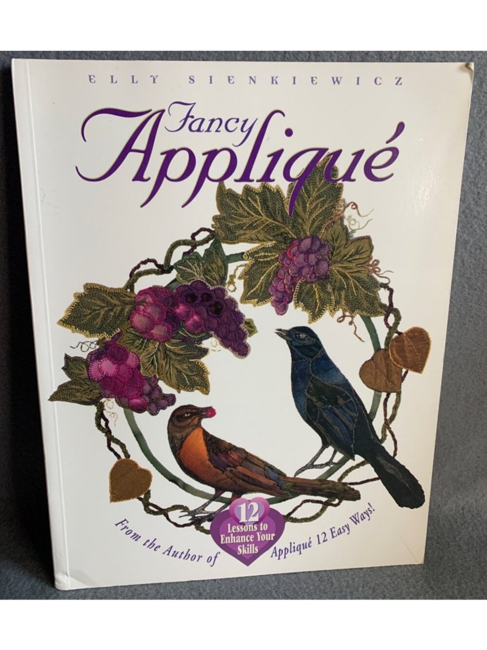 Fancy Appliqué Quilt Sewing Book Elly Sienkiewicz 12 Lessons Patterns & Projects